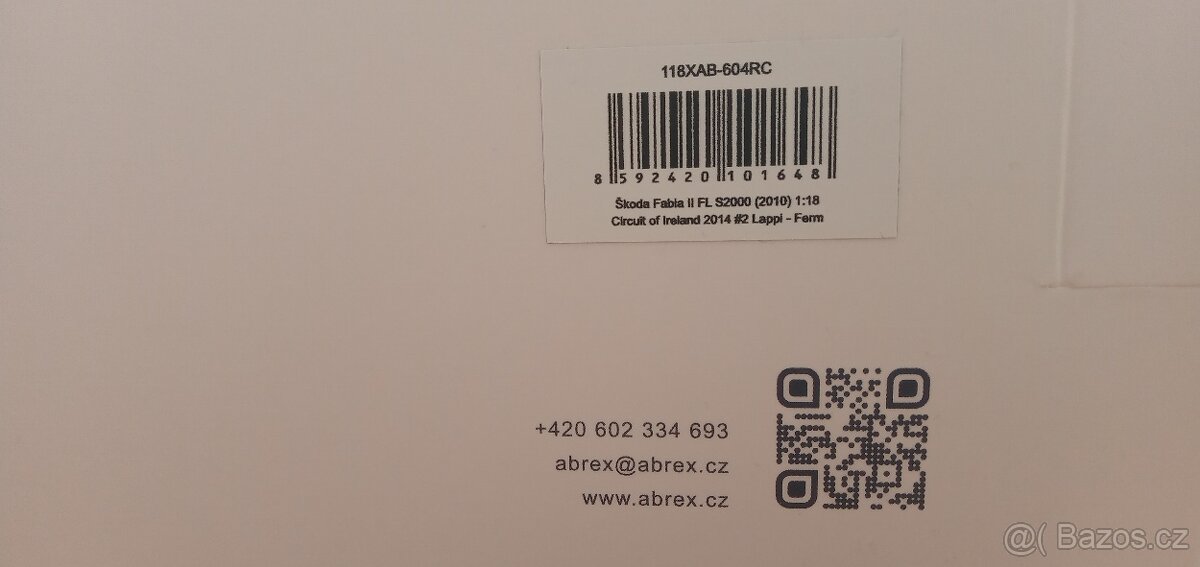 ABREX 1:18 CIRCUIT OF IRELAND 2014 LIMITKA 100 KS - 2