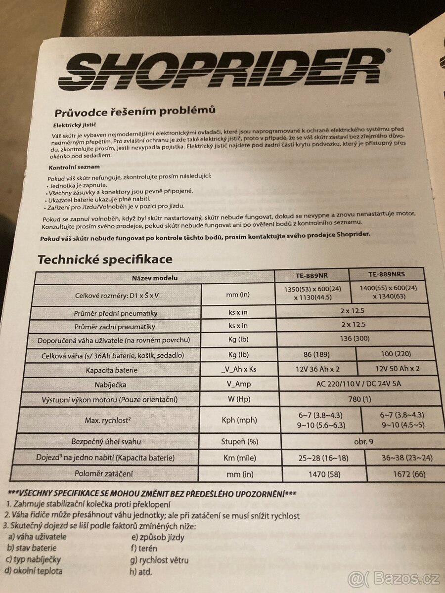 Elektronický invalidní vozík - 2