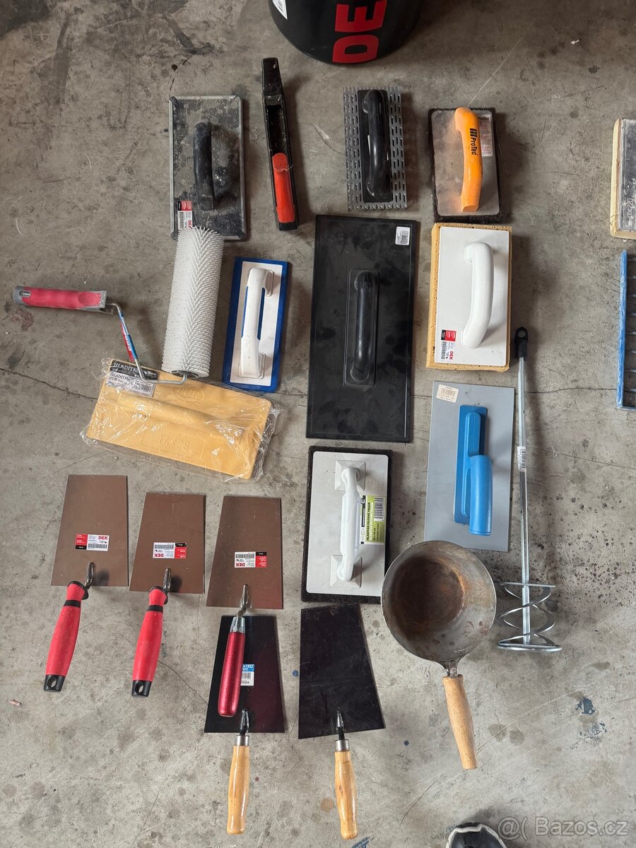 Prodám nové i použité zednické nářadí - 2