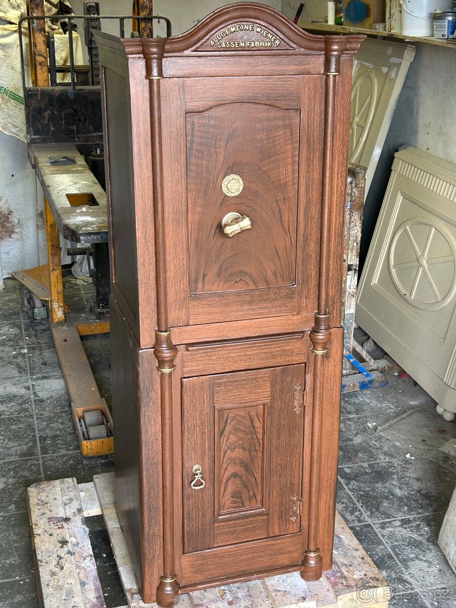 STAROŽITNÝ TREZOR POPELKA WIEN - 2