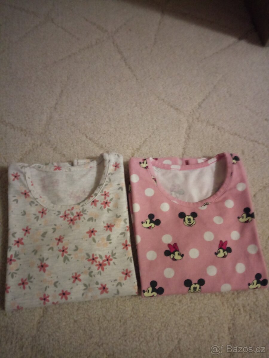 Oblečení pro holku vel. 110/116 (8 kusů) - 2