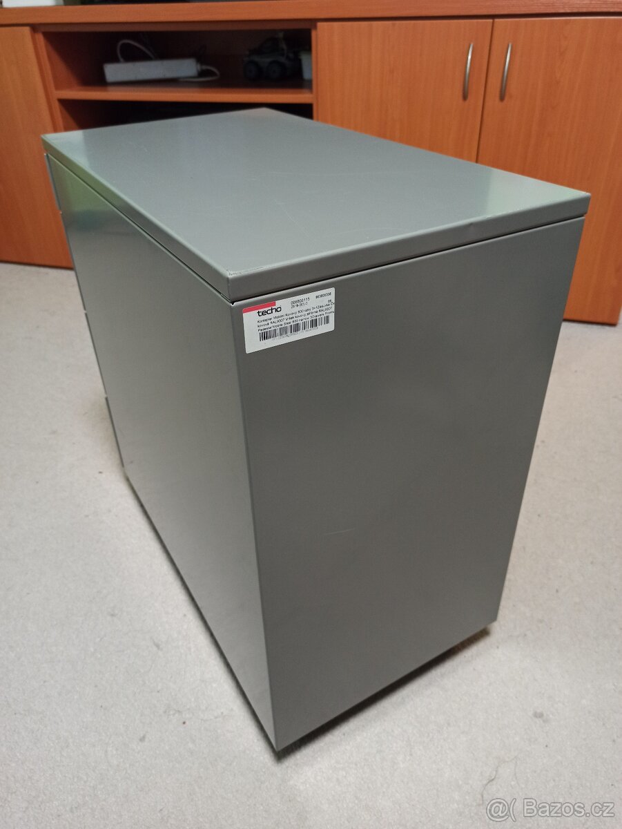 Kovový mobilní kancelářský kontejner Techo - 2