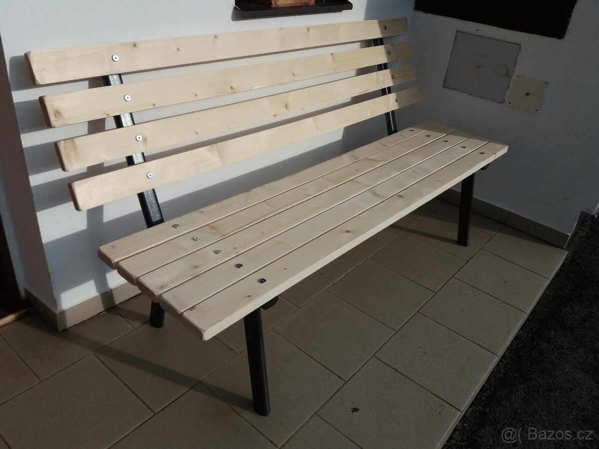 Zahradní lavice, lavička - 2