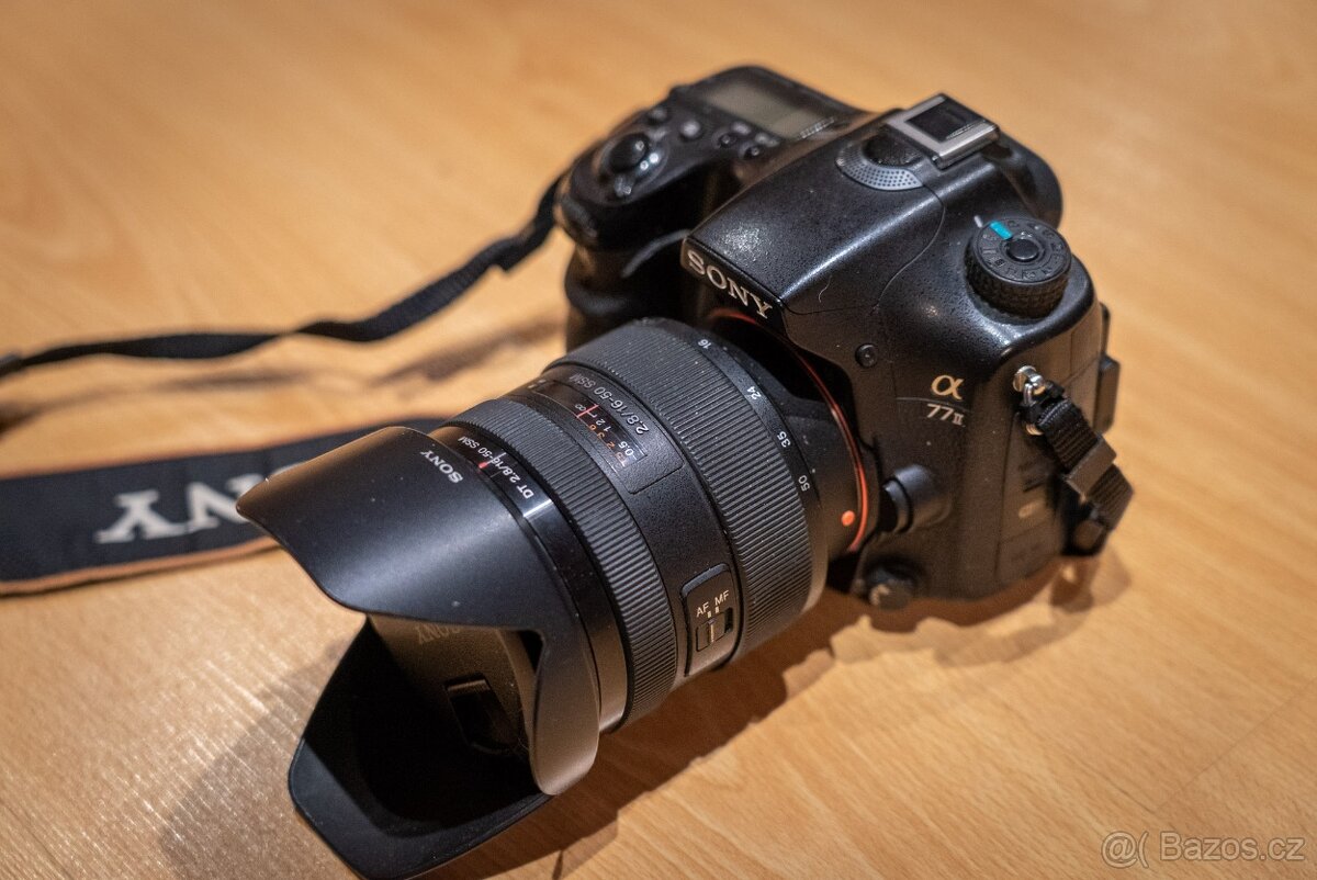 Prodam kompletni foto vybavu Sony A77 ii s prislusenstvim - 2