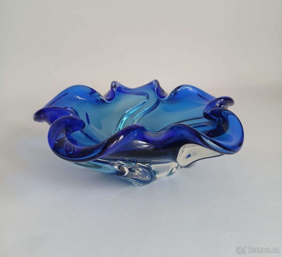 Konvolut popelníků - hutní sklo - 2