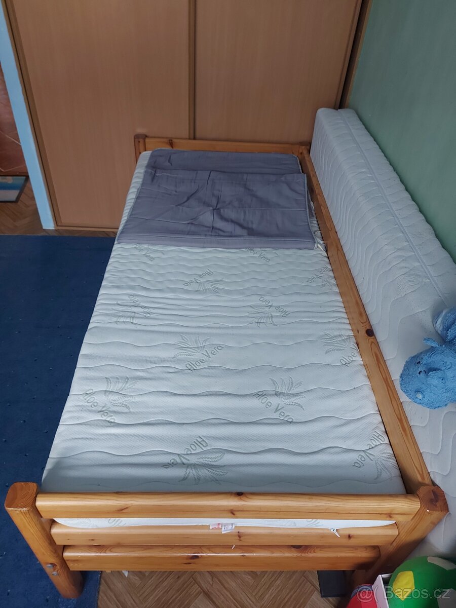 Jednolůžková dřevěná postel Flexa 90 x 200 - 2