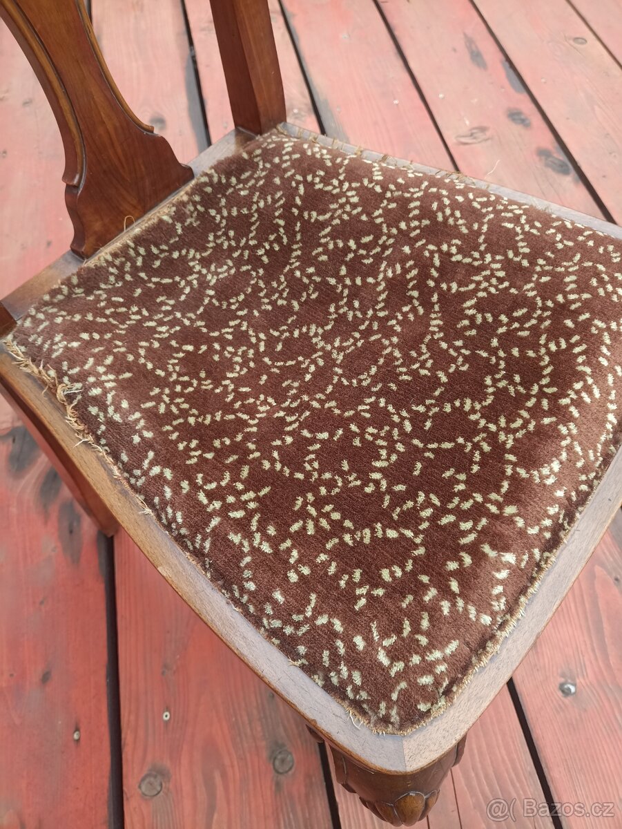 Starožitný stůl a židle - 2