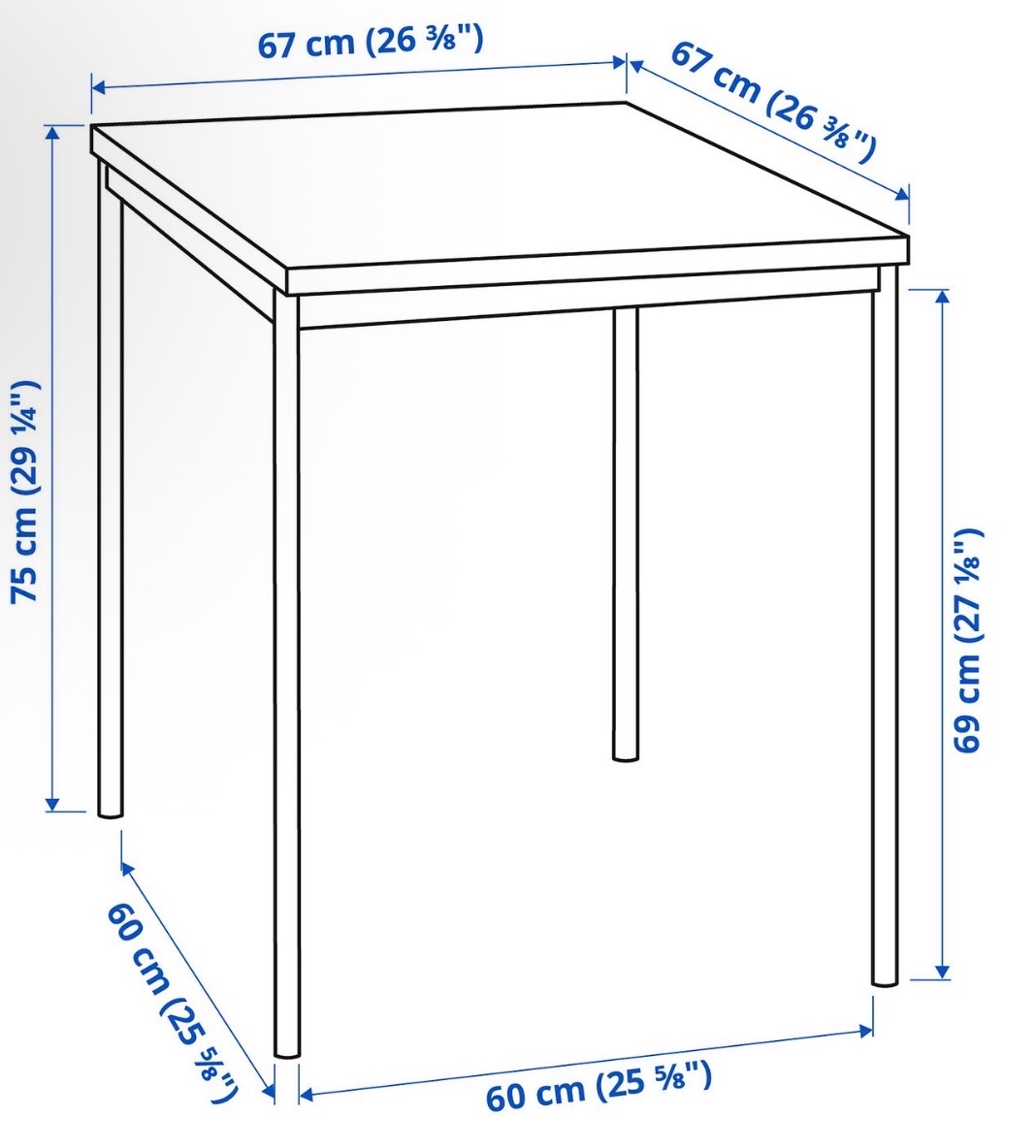 IKEA SANDSBERG - stůl - 2