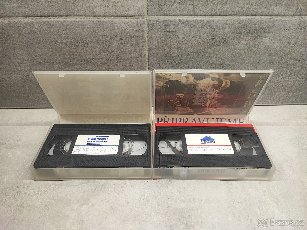 VHS filmové kazety - 2