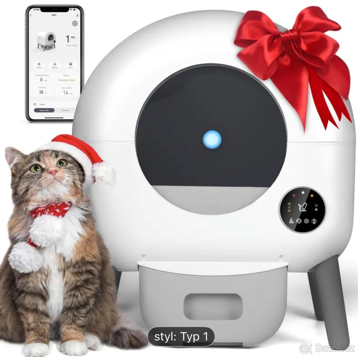 Chytrá automatická toaleta pro kočky - 2