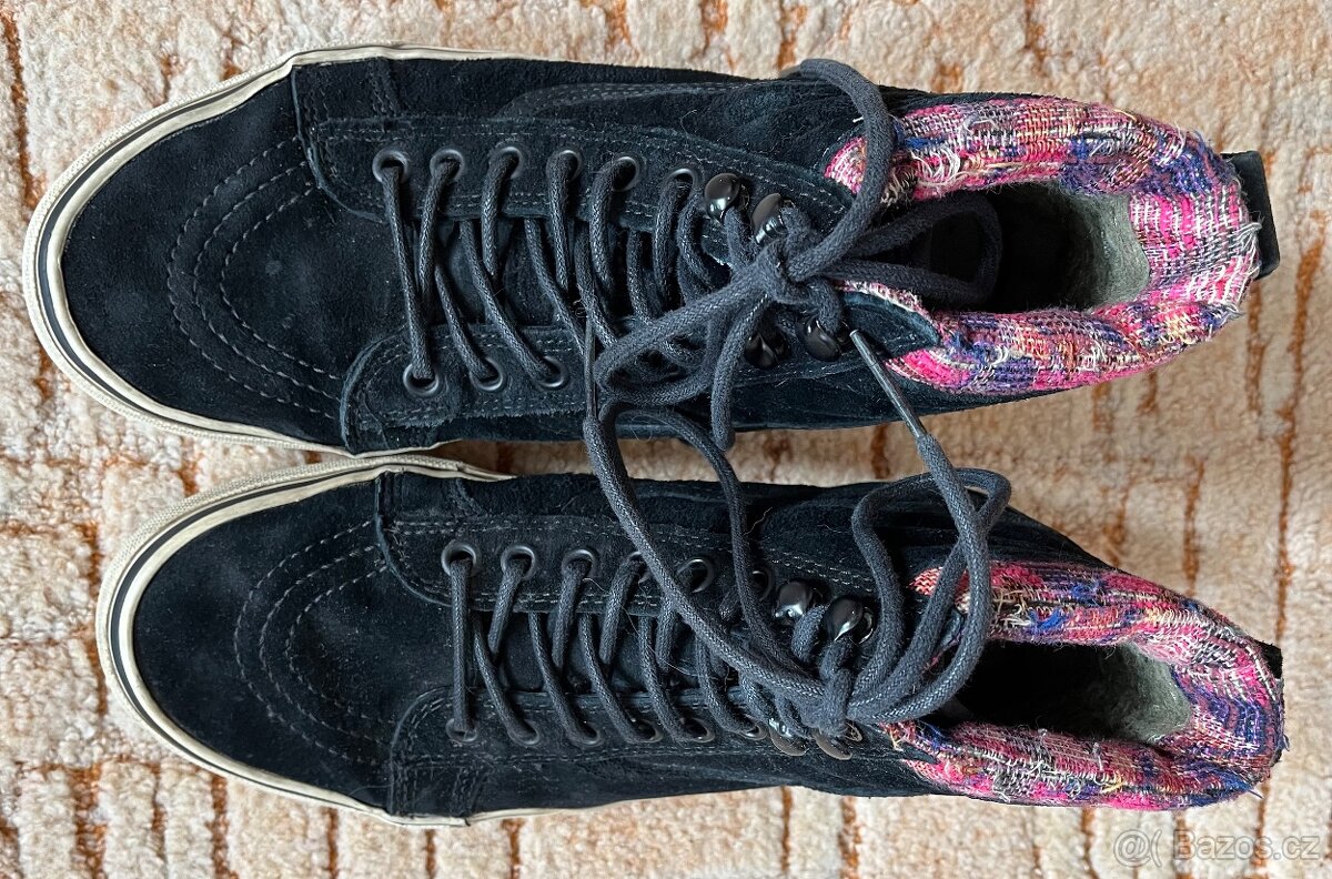 Kožené zimní boty Vans vel. 39 - 2