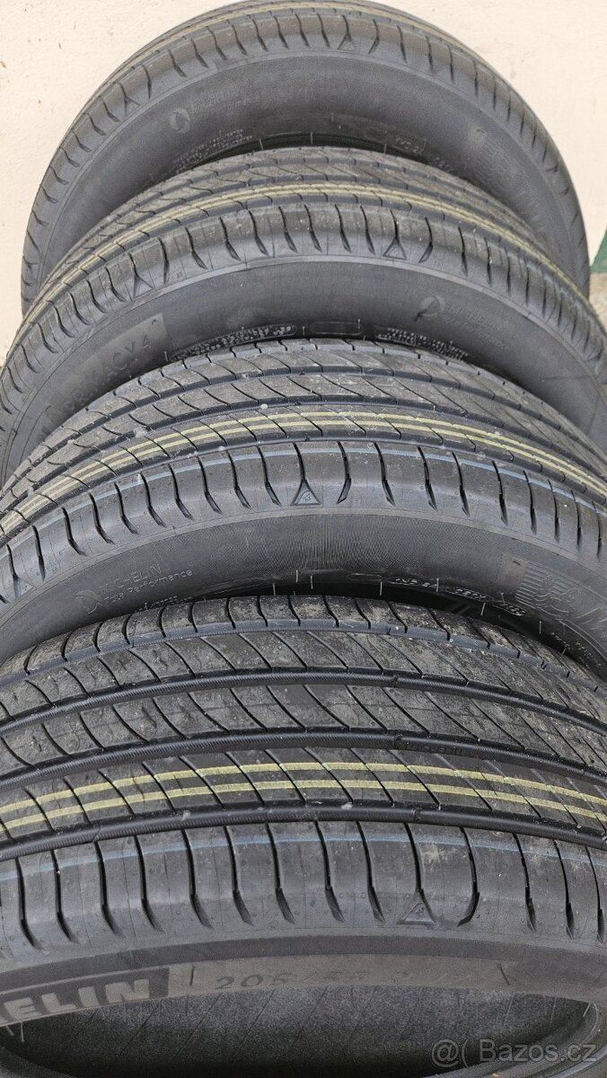 Letní kola Michelin Primacy 4 205/55 R17 - 2