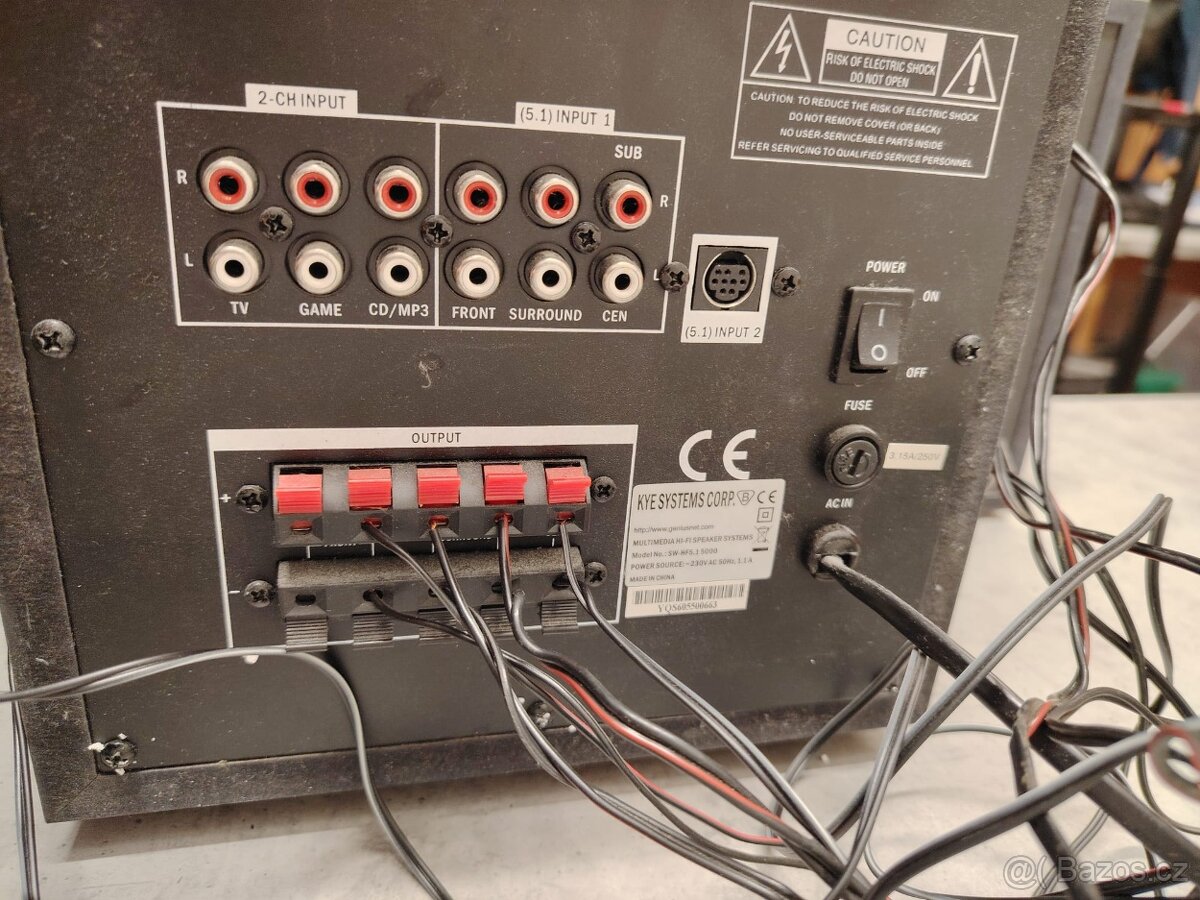 Reproduktory - soustava Genius - 2