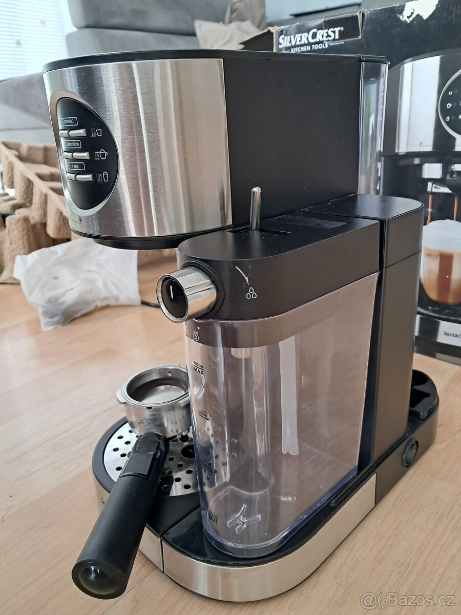 Pákový kávovar Silvercrest - 2