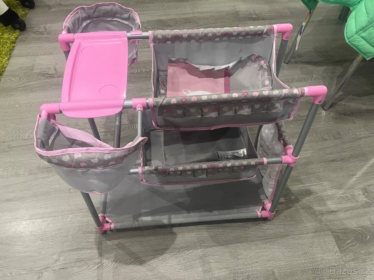 Multifunkční postýlka pro panenky - 2
