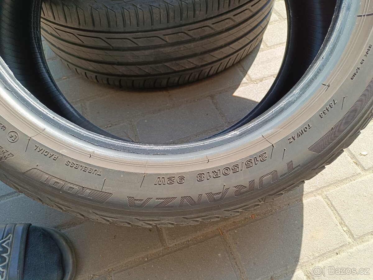 Letní pneu Bridgestone 215/50R18 92W - 2