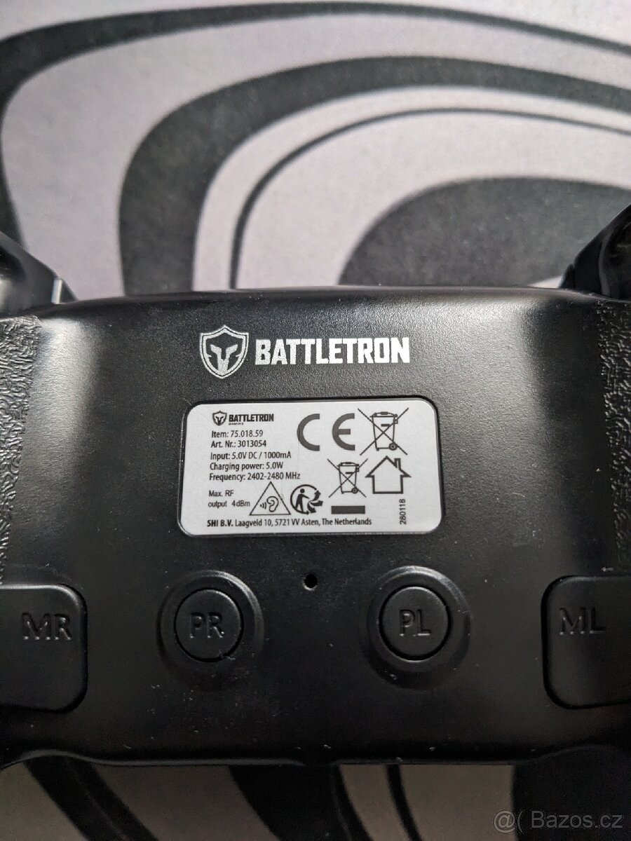 Battletron ovladač - 2