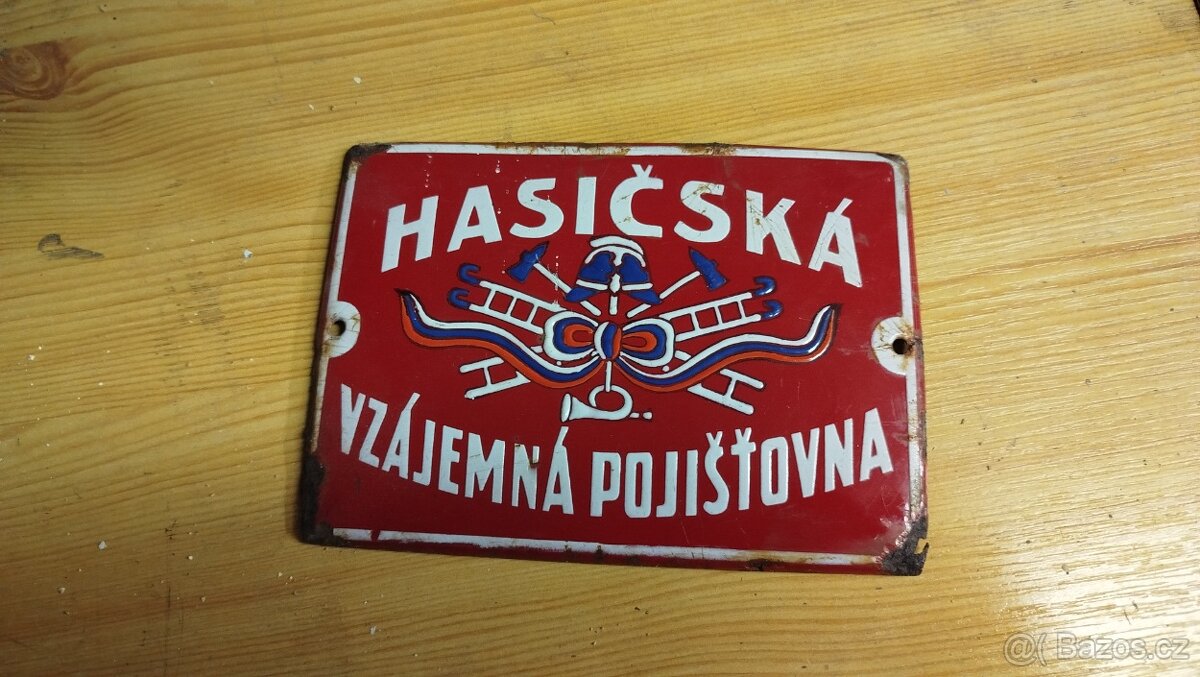 Smaltovaná cedulka - 2
