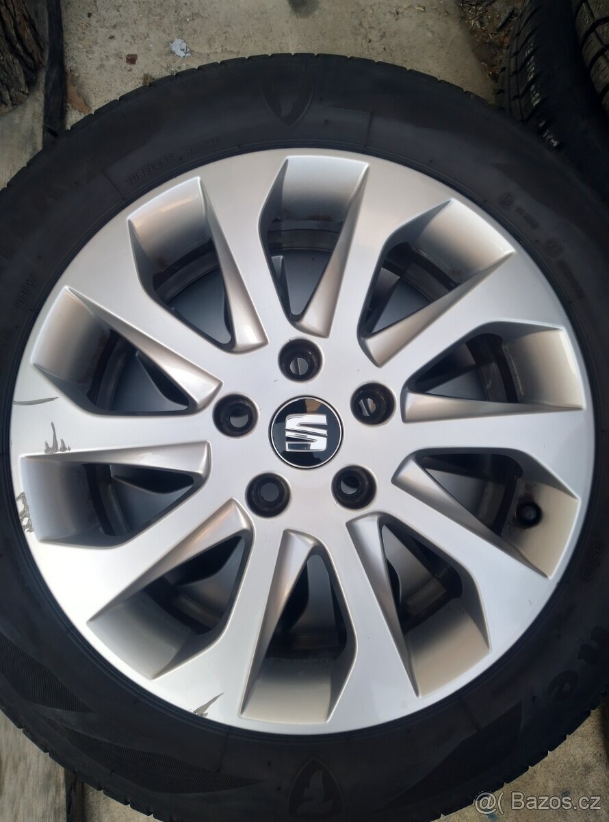 5x112 16 seat 205/55/16 alu - 2