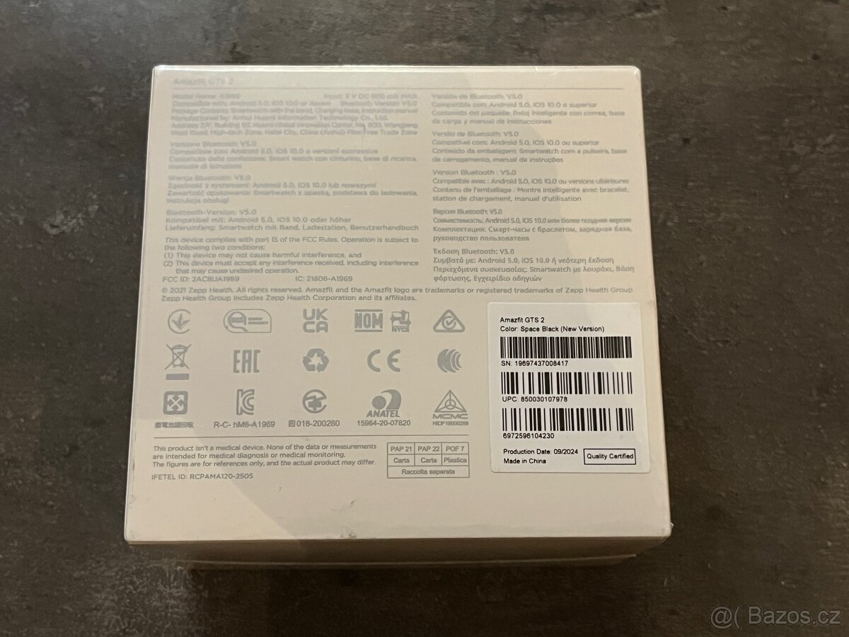 Hodinky Amazfit GTS 2 - nové, nevybalené - 2