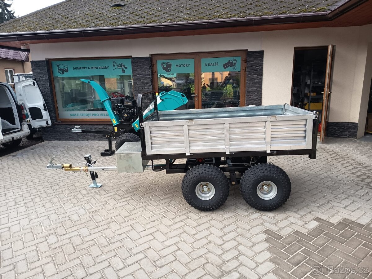 Hydraulický vozík za čtyřkolku 1.000kg - 2