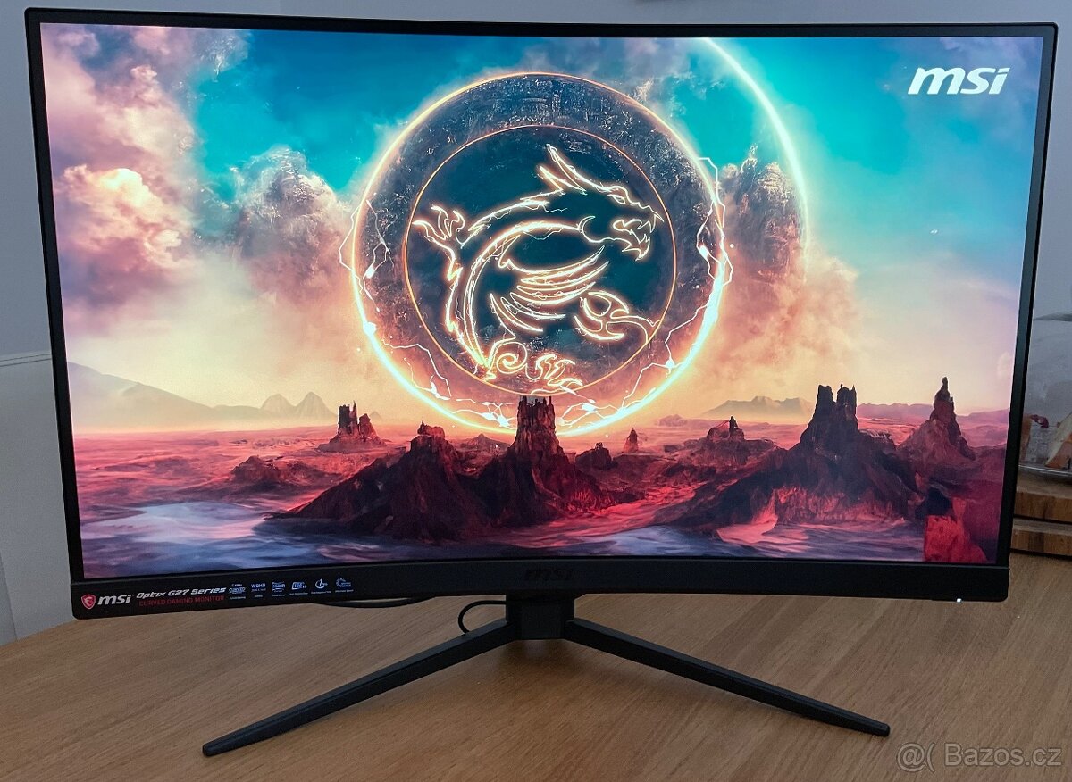 Herní monitor MSI Optix G27CQ4 27", 165hz, Quad HD 2560x144 - 2