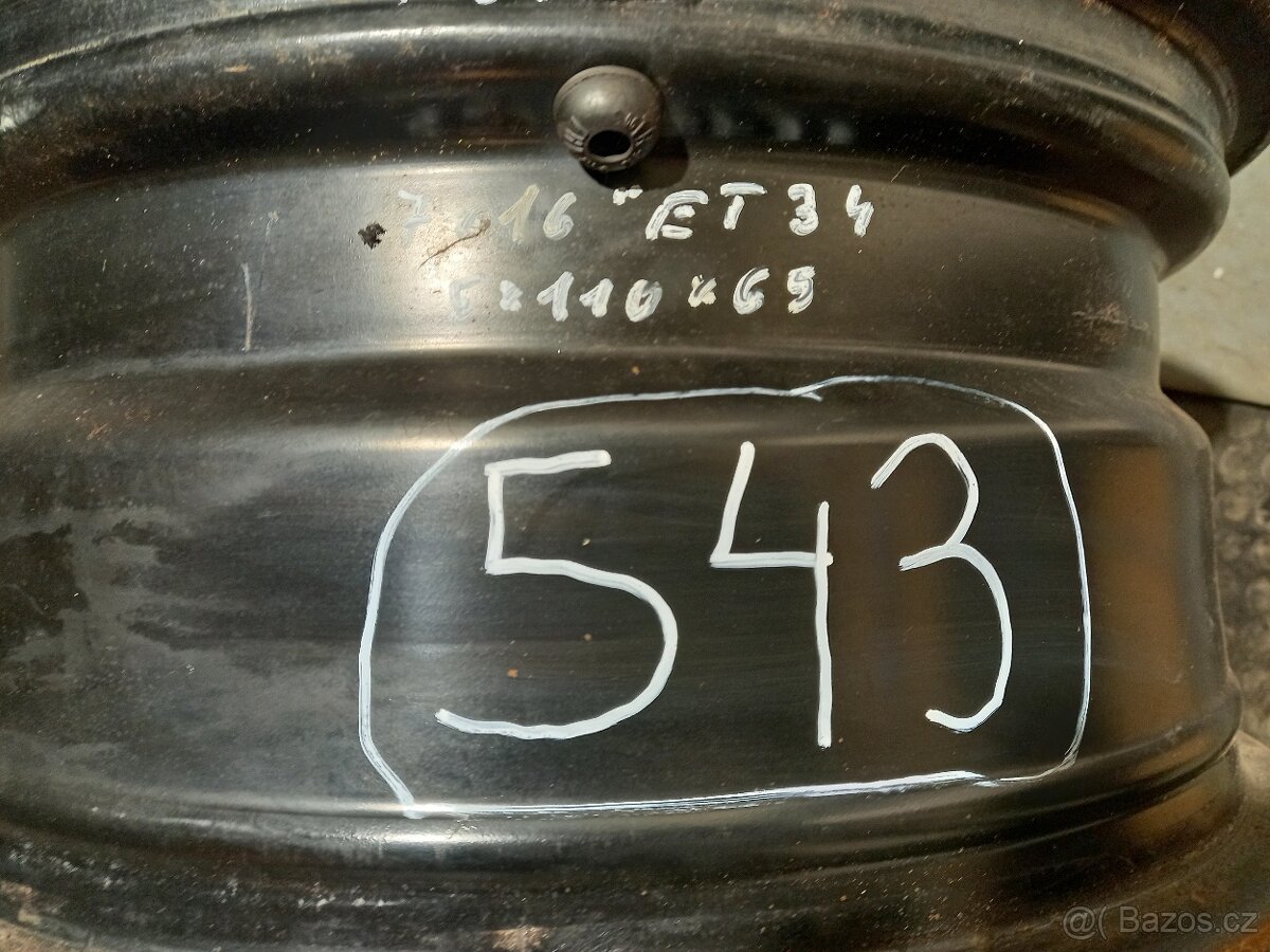 Ocelový disk 16". Alfa Romeo. - 2