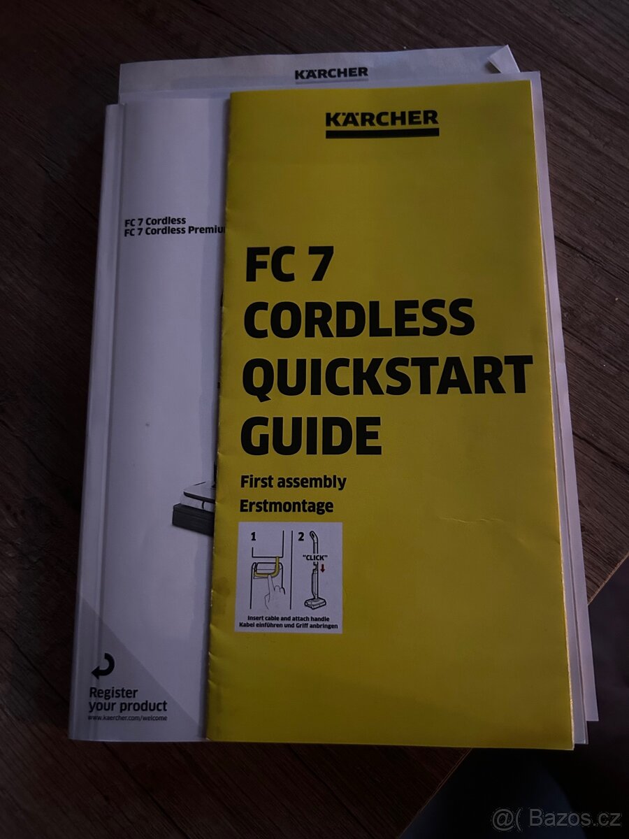 Podlahová myčka Kärcher FC 7 CORDLESS - 2