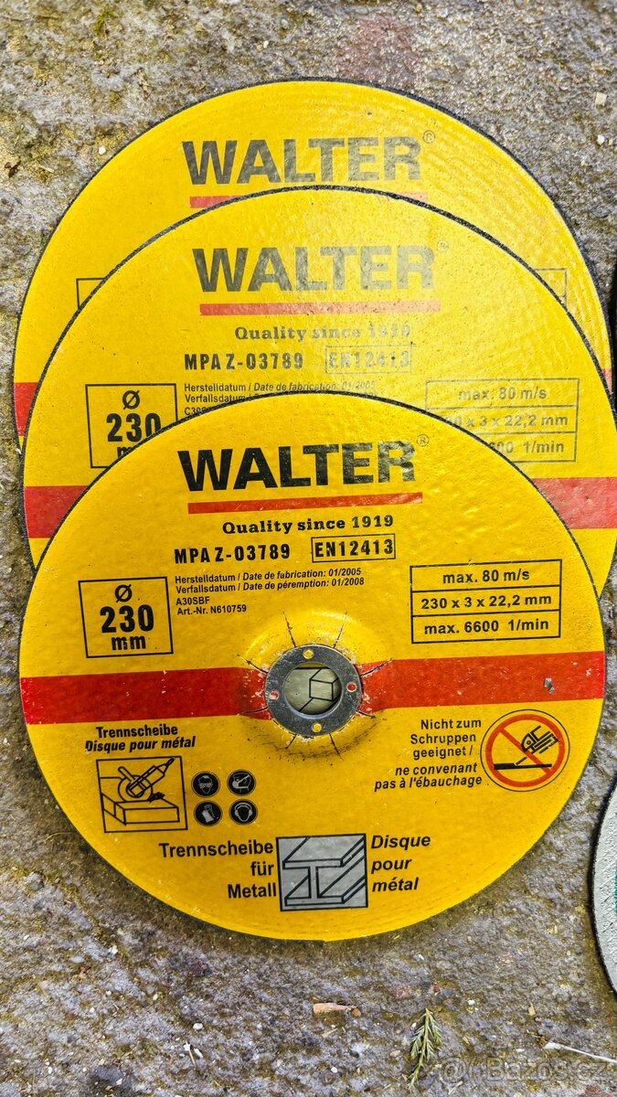 Řezné kotouče na kov - 2