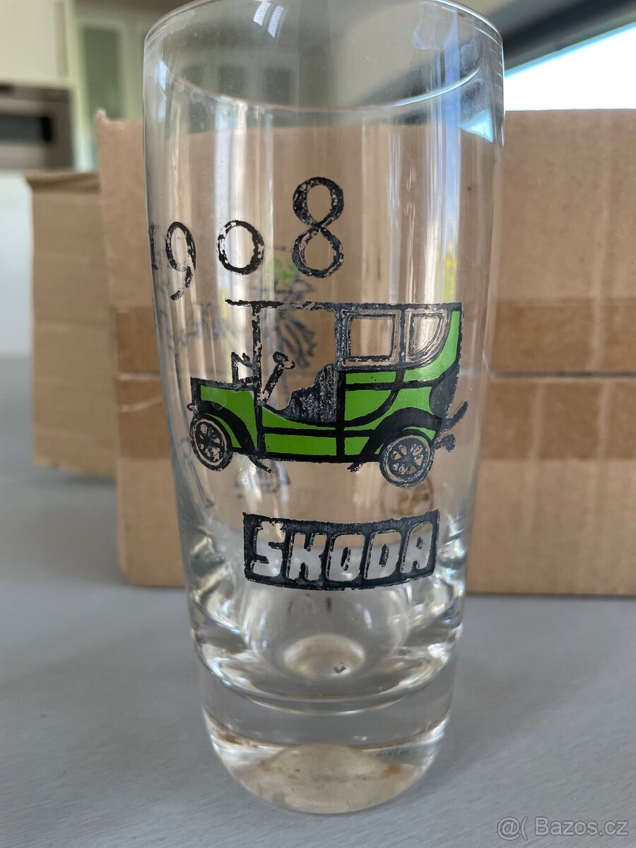 Skleničky s auty - 2