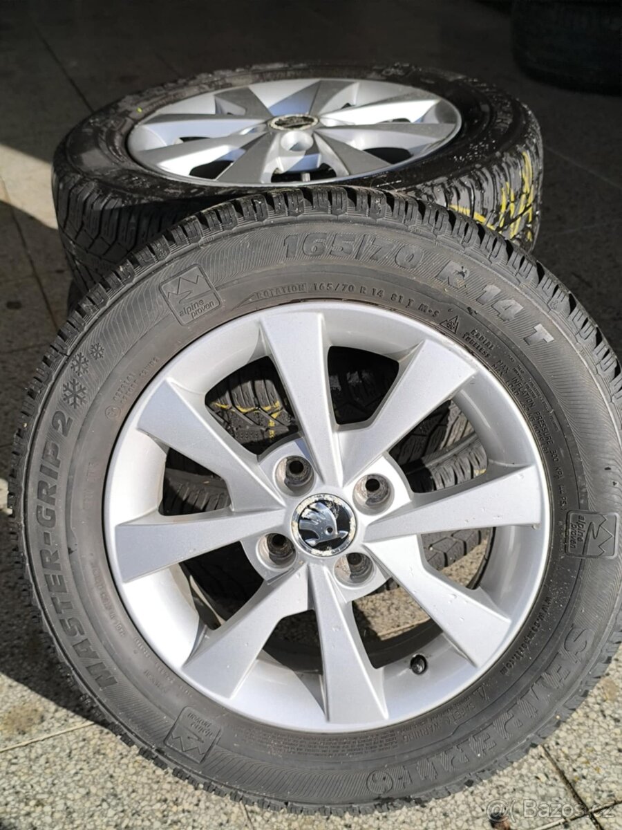 Litá kola Škoda 14" - 2