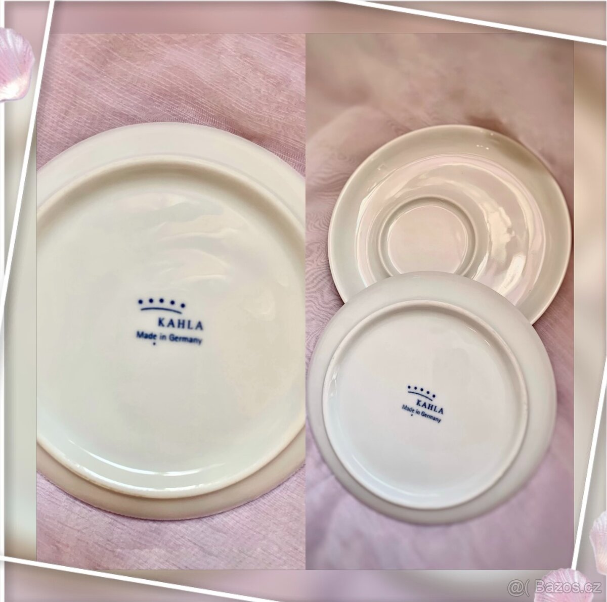 Kahla porcelánový servis– 6 šálků + 6 podšálků - 2