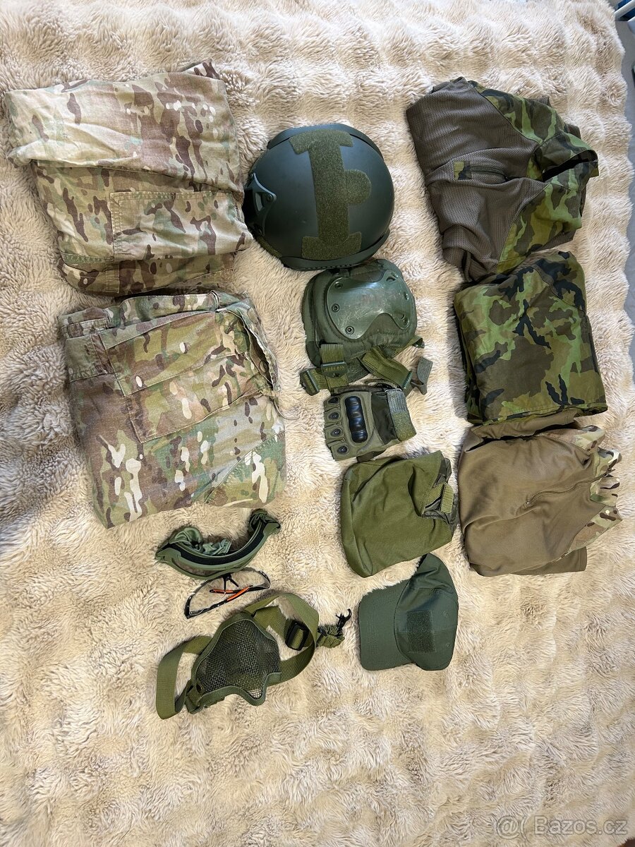 Airsoft vybava + zbran M4 - 2