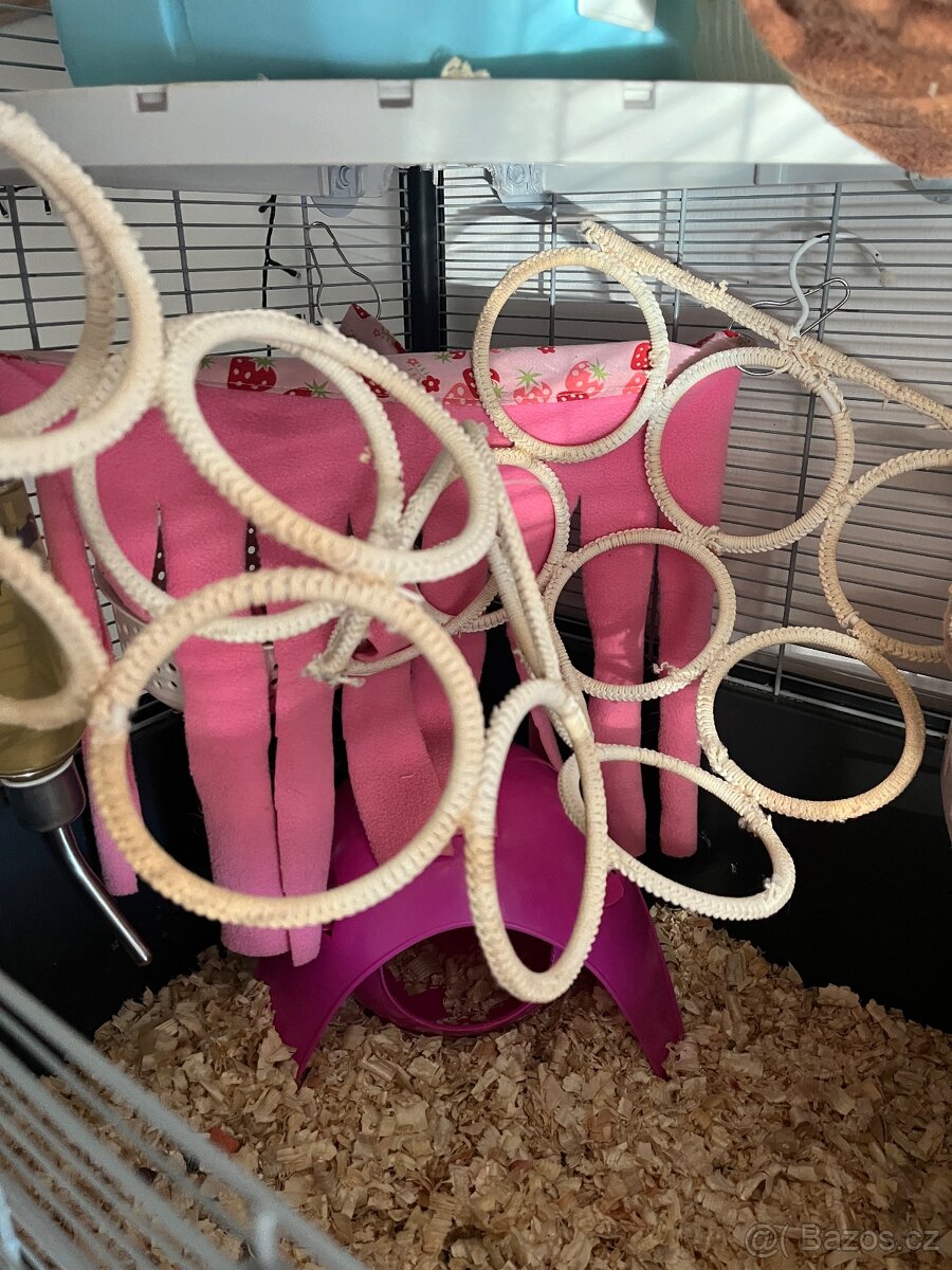 Klec Savic Zeno 2 s vybavením - 2