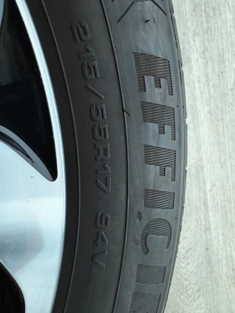 R17 ORIG.ALU LETNÍ KOLA HONDA HR-V 215/55/17 - 2