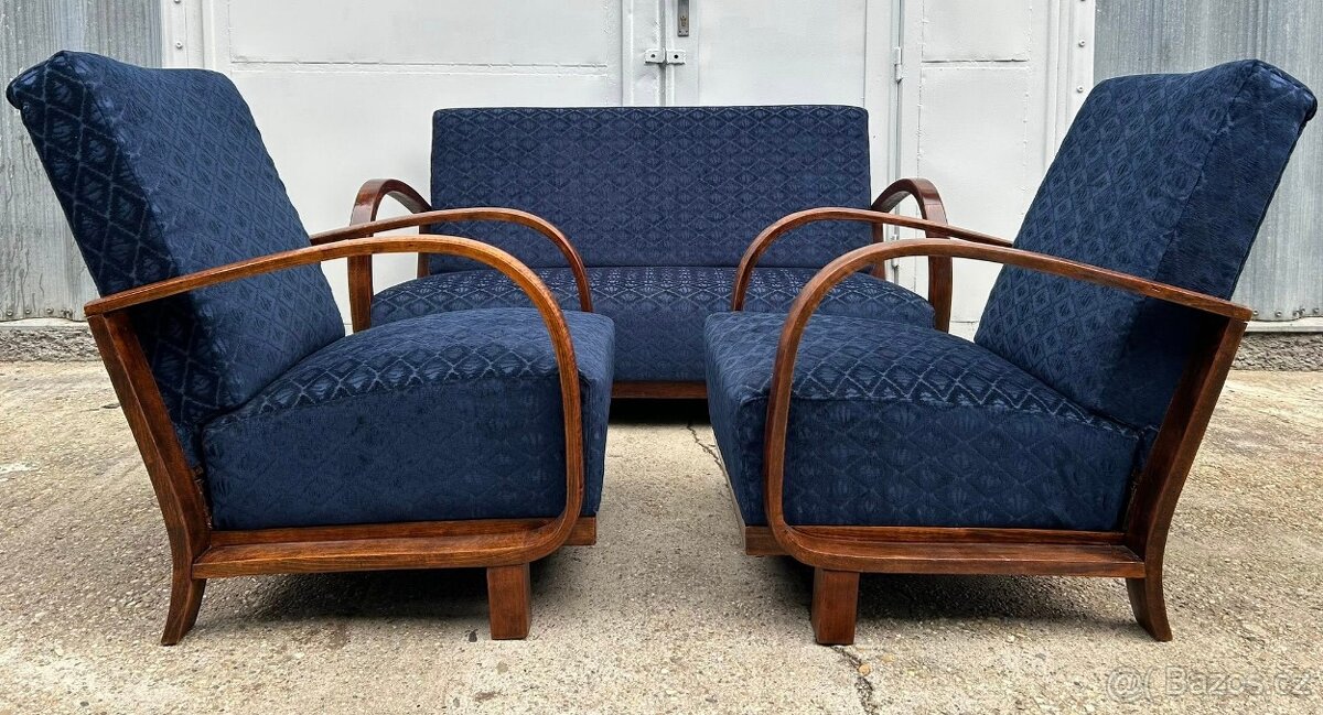 Sedacia súprava art deco - F195 - 2