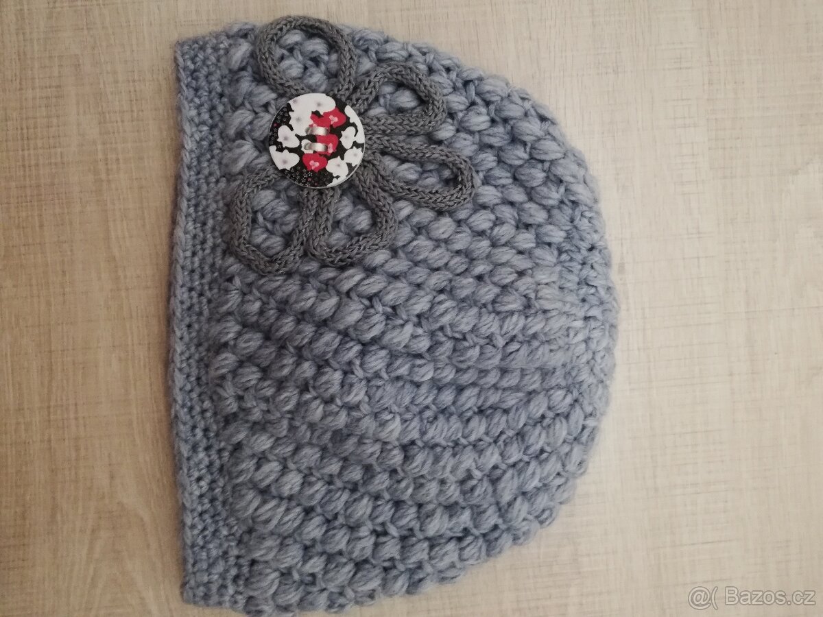 Zimní čepice dětské i dospělé, více barev - 2