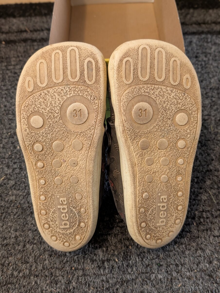 Dětské barefoot boty Beda, vel. 31 - 2