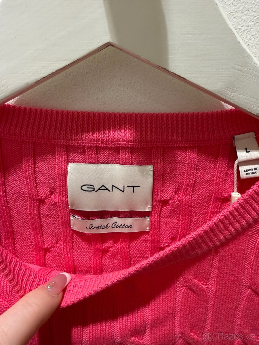 Svetr Gant s copánky Nový - 2