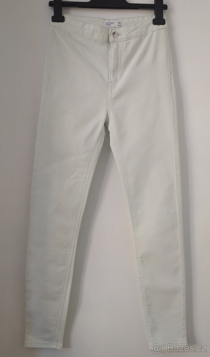 Slim džíny Sinsay mint vel.36 - 2