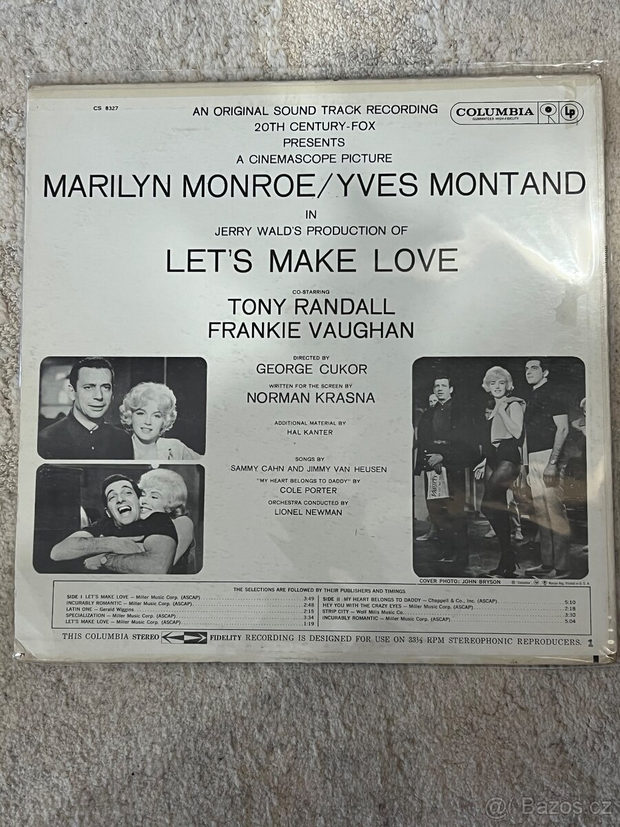 Marilyn Monroe / Yves Montand / Frankie Vaughan – Let’s Make - 2