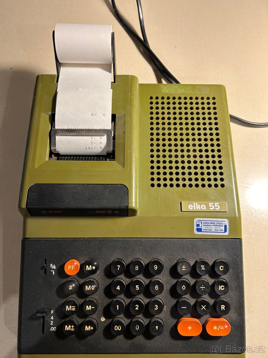 Elektronická kalkulačka Elka 55 - 2