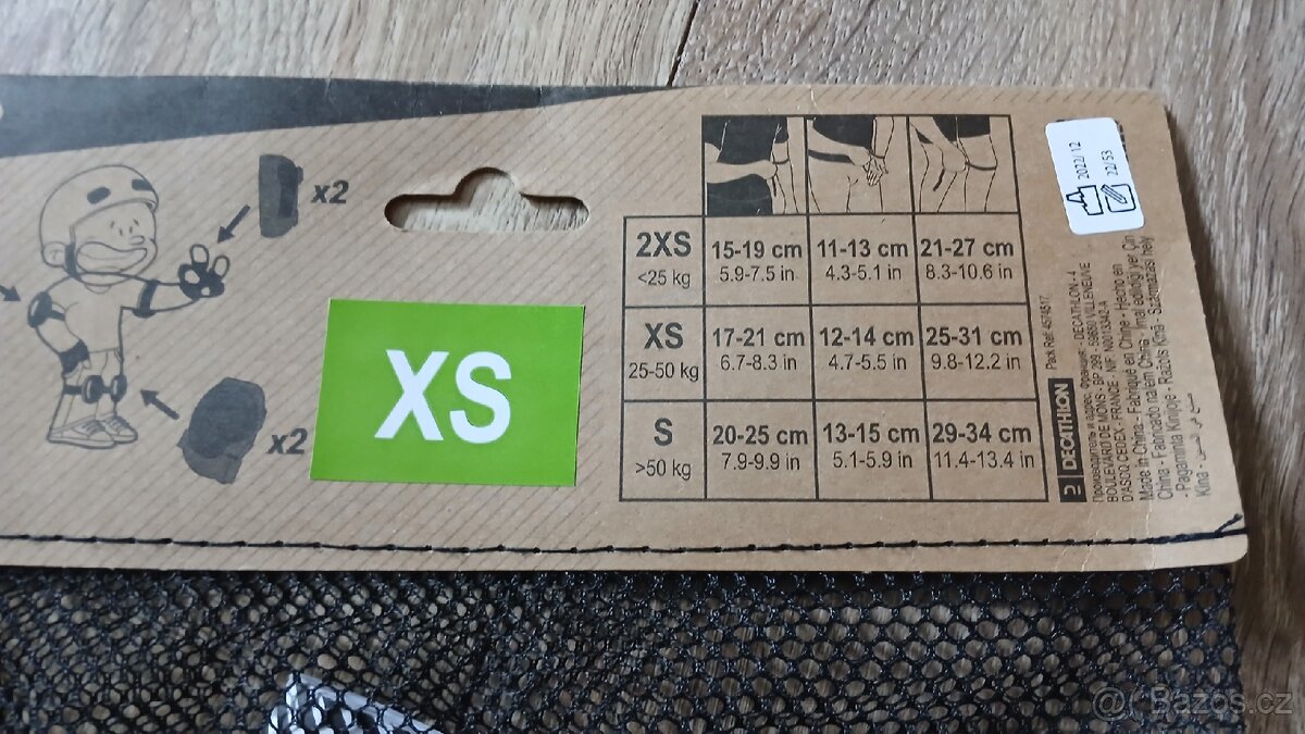 Chrániče na brusle Oxelo XS dětské - 2