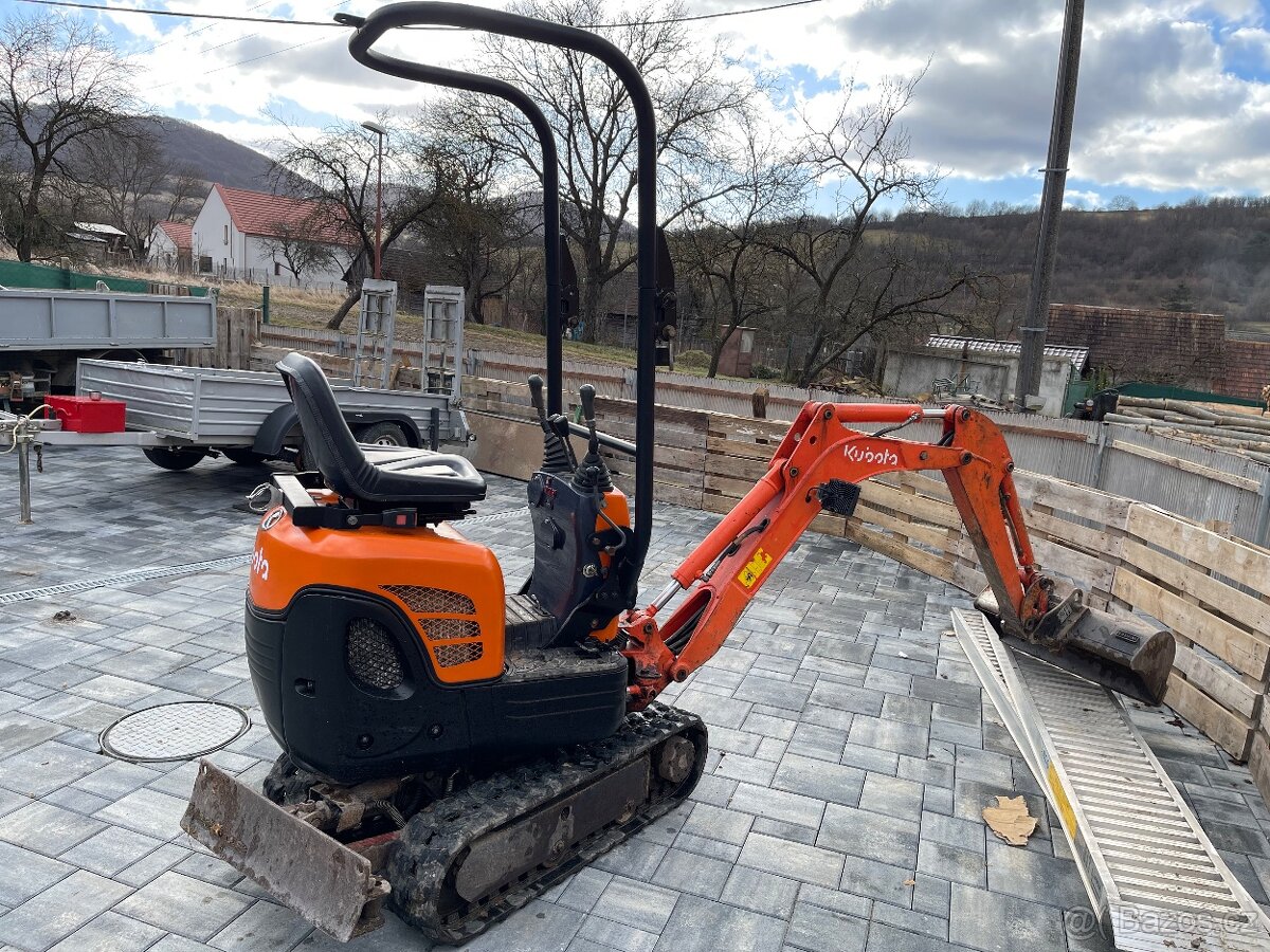 Kubota K008 - 3 minibager - 2
