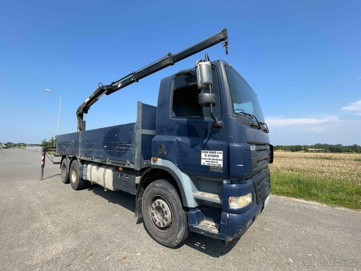 Daf CF85.430 6x2 + hydraulická ruka HIAB 144B-2CL - 2