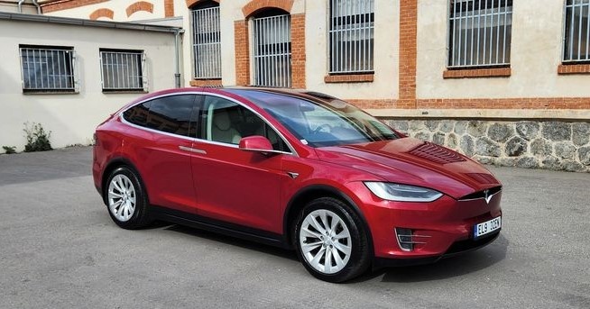 Tesla Model X, RED - 4X4 SOH-87,3 odopočet DPH - 2