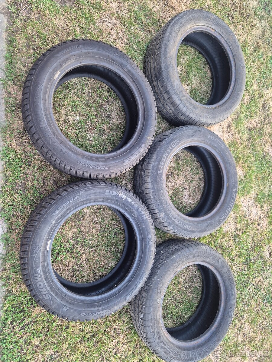 215/55 r16 zimní - 2