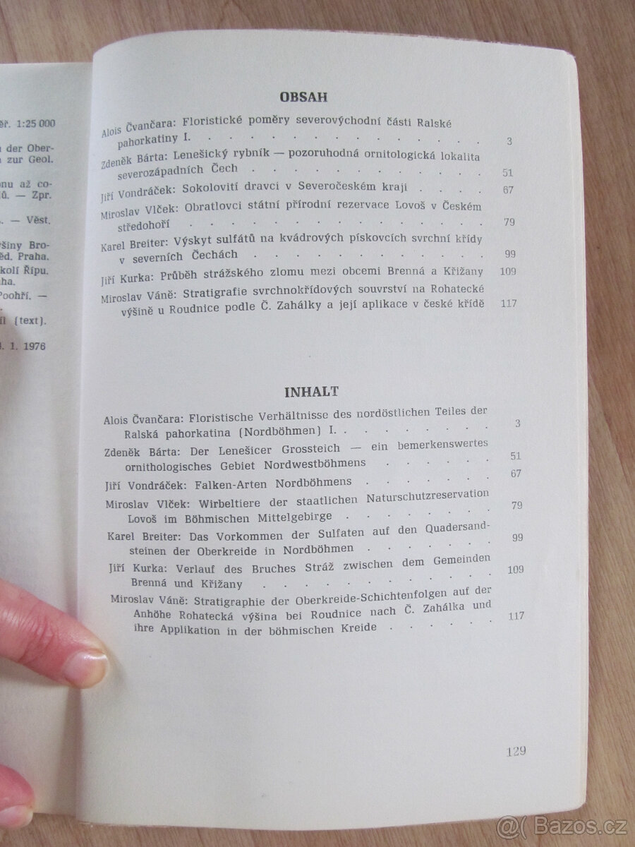 Sborník severočeského muzea 1976 - 2