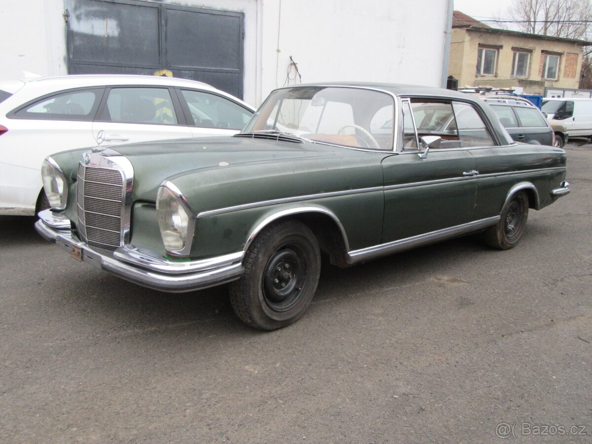 Mercedes Benz 220 SEB coupe, r.v.63, kompletní - 2