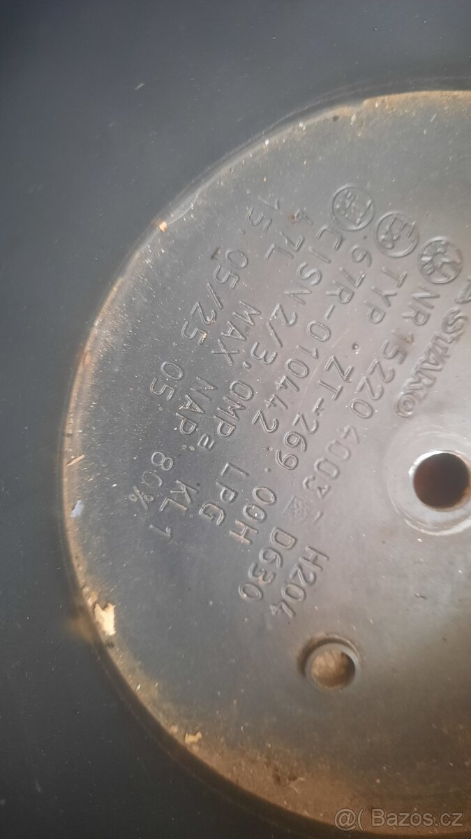 LPG nádrž toroidni včetně ventilu a náplně + reduktor - 2